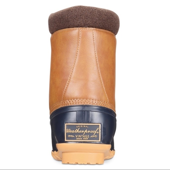 New Weatherproof Vintage Men's Adam Duck Boots​ - Picture 4 of 5
